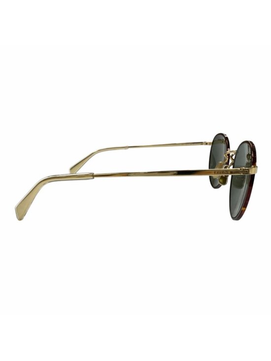 Celine Marble Pattern Boston Eyewear Sunglasses Brown Gold Green main image 10